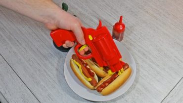 Squirts Ketchup and Mustard With the Pull of a Trigger