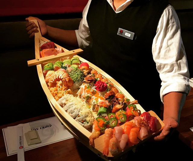 Sushi Boat Serving Tray Extra Large Sushi Plates Sushi Boat Sashimi Service