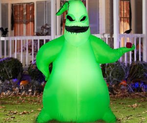 green oogie boogie plush