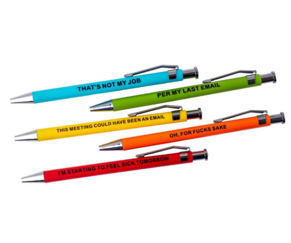 offensive workplace pens