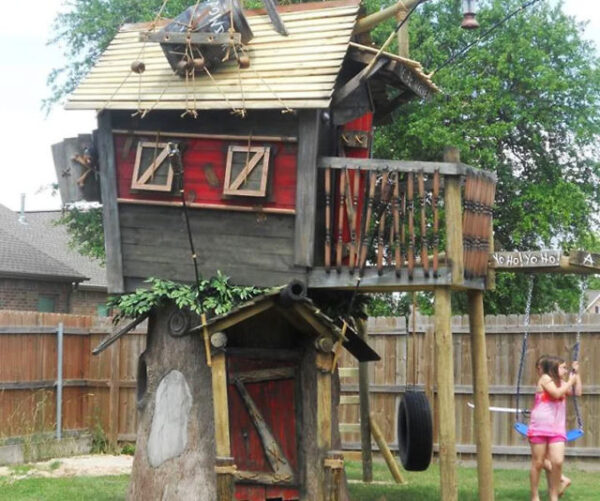 pirate shack tree house