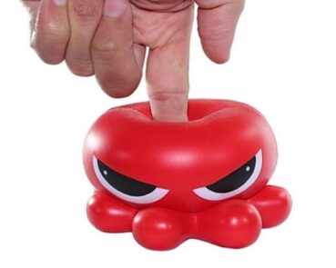 Angry Squishy Stress Ball