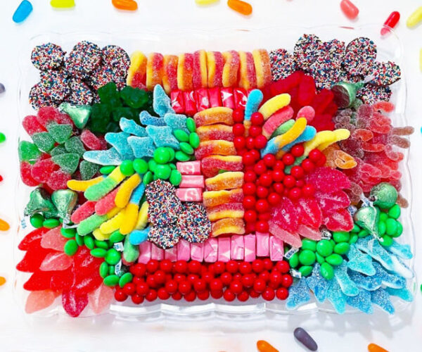 candy charcuterie tray