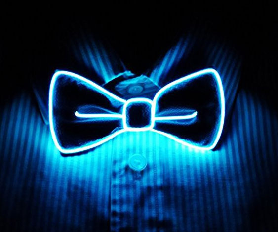 led light up bow tie
