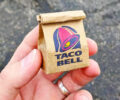 miniature taco bell bag